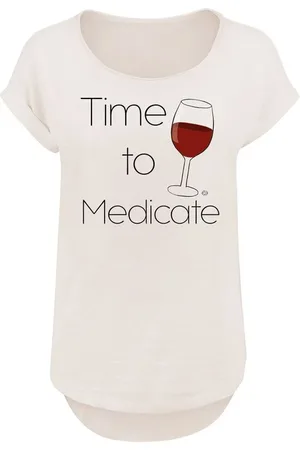 Goodie Two Sleeves Camiseta Fun de - Time To Medicate - S XXL - para Mujer