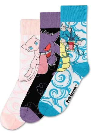 Pokemon Calcetines gaming de - Crew Socks - EU 39-42 EU 43-46 - para Hombre