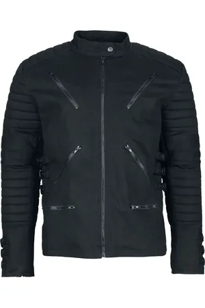 Gothicana Chaqueta entre-tiempo Gótico de - Chaqueta con mangas elásticas - S XXL - para Hombre