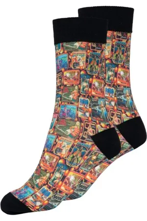 King kerosin Calcetines Rockabilly de - Seventies Socks - EU 39-42 EU 43-46 - para Hombre