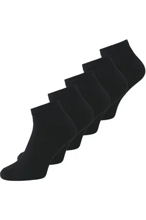 JACK & JONES Calcetines de - JACBASIC BAMBOO CALCETINES TOBILLEROS 5-PACK - Standard - para Hombre
