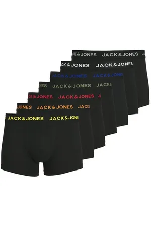 JACK & JONES Boxers de - JACBASIC TRUNKS 7 PACK NOOS - S XXL - para Hombre