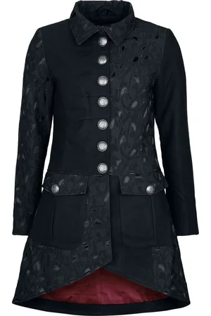 Gothicana Abrigos Gótico de - S XXL - para Mujer