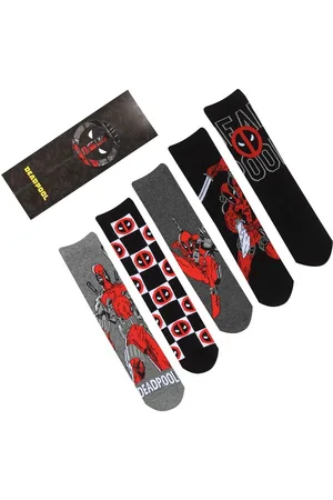 DEADPOOL Calcetines Disney de - Logo And Pose - S-M L-XL - para