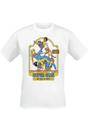 Steven Rhodes Camiseta Fun de - Super Glue Is Not A Toy - M XXL - para Hombre