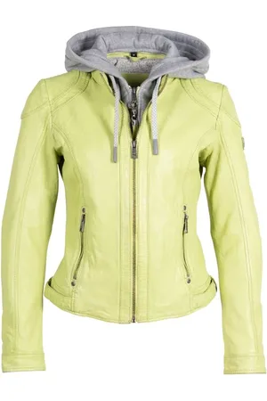 Mauritius Chaqueta de Cuero de - MWAdila - S - para Mujer
