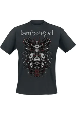 Lamb of God Camiseta de - Antler Crest - S XXL - para Hombre