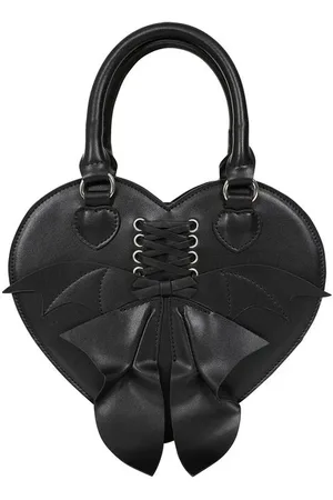 Banned Alternative Bolsa de Mano Gótico de - Glamorama Heart Shaped - para Mujer