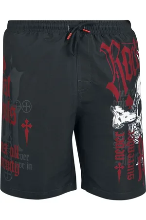 Rock Rebel Bañador de - Swim Shorts with Skull Print - M XXL - para Hombre