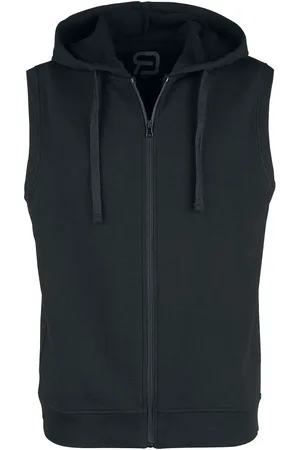 EMP Chaleco de - Chaleco de felpa con capucha - S 5XL - para Hombre
