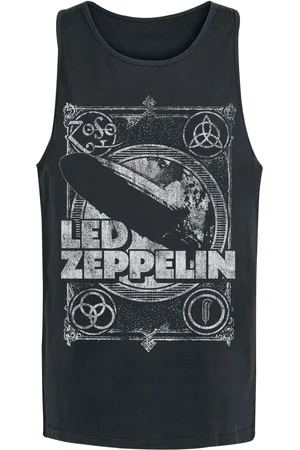 Led Zeppelin Top tirante ancho de - Vintage Print LZ1 - S XXL - para Hombre