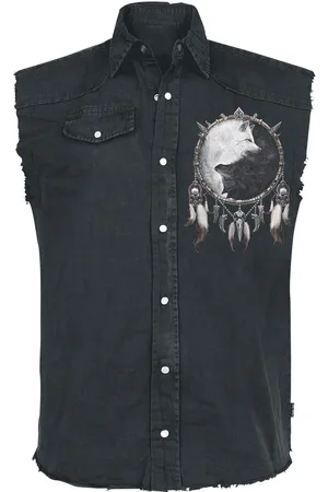 Spiral Camisa manga Corta de - Wolf Chi - M 4XL - para Hombre
