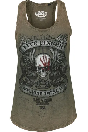 Five Finger Death Punch Top de - Logo - S XL - para Mujer