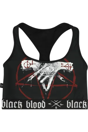 Gothicana Top de Bikini Gótico de - Pentagram - S XXL - para Mujer