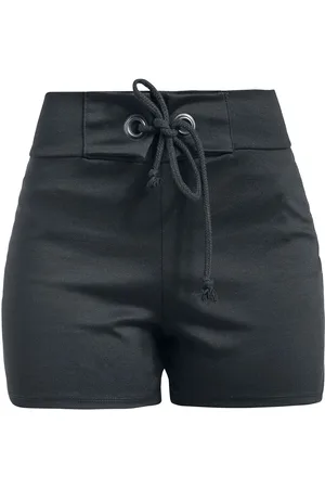 Outer Vision Pantalones cortos de - Cloe High Waist Short - S XXL - para Mujer