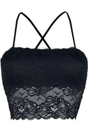 Forplay Top de - Laced Bandeau Top - S XXL - para Mujer