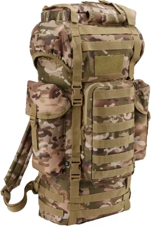Brandit Mochila de - Combat Molle Backpack Tactical Camo - para