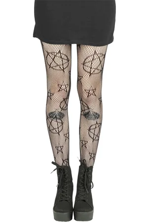 Pamela Mann Medias Gótico de - Pentagram - S-XL - para Mujer