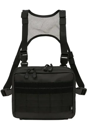 Brandit Mochila de - US Cooper Chest Pack Operator Black - para