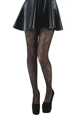 Pamela Mann Medias Gótico de - Cobweb Lace - Standard - para Mujer