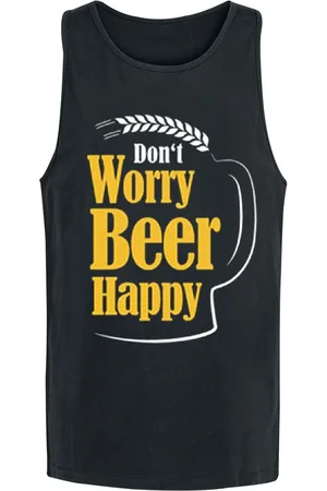Alcohol & Party Top tirante ancho Fun de - Don`t Worry Beer Happy - S 5XL - para Hombre