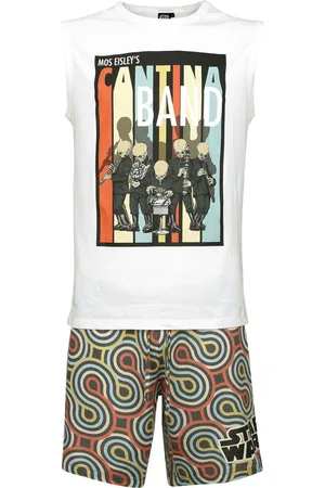STAR WARS Pijama de - Cantina Band - S 3XL - para Hombre