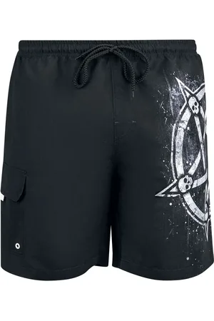 Gothicana Bañador de - Pentagram - M XXL - para Hombre