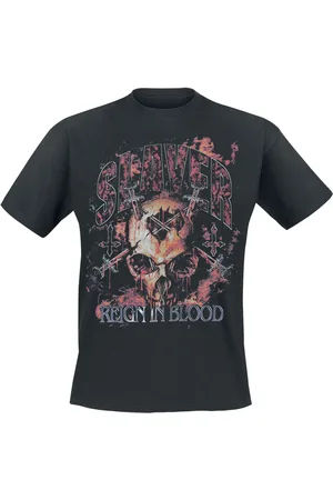 Slayer Camiseta de - Reign Sword Skull - S 4XL - para Hombre