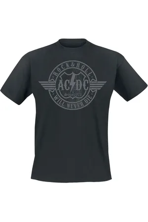 AC/DC Camiseta de - Rock & Roll - Will Never Die - M 4XL - para Hombre