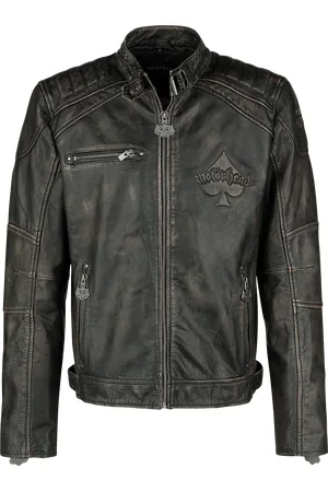 Motörhead Chaqueta de Cuero de - England - M 4XL - para Hombre