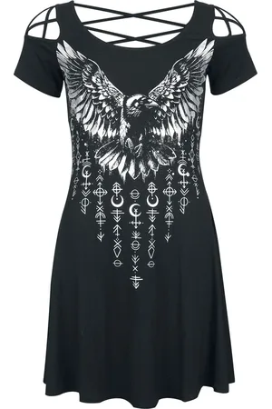 EMP Vestido Corto de - Raven - S XXL - para Mujer