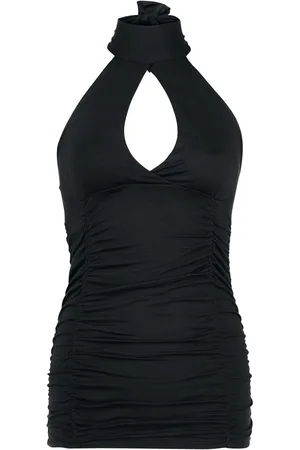 Forplay Top atado al cuello de - Turn Up - S XL - para Mujer