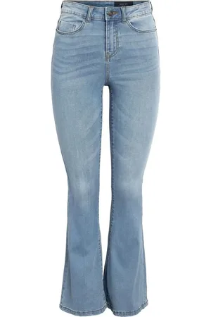 Noisy May Tejanos de - NMSALLIE HW FLARE JEAN VI162LB FWD NOOS - W25L32 W30L32 - para Mujer