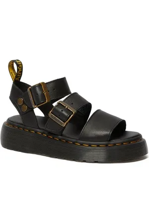 Dr. Martens Sandalias de - Gryphon Quad Black Pisa - EU36 EU41 - para Mujer