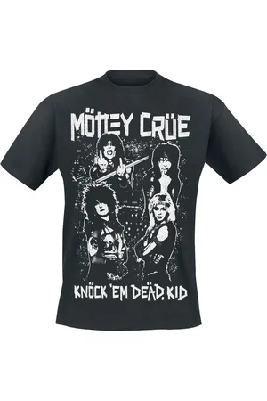 Motley Crue Camiseta de - Knock Em Dead, Kid Redux - S 4XL - para Hombre