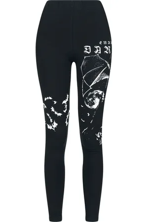 Gothicana Leggins de - Leggings de completo estampado - S XXL - para Mujer
