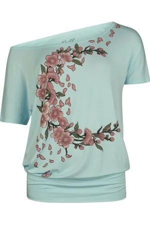 Full Volume Camiseta de - Flowers - S XXL - para Mujer
