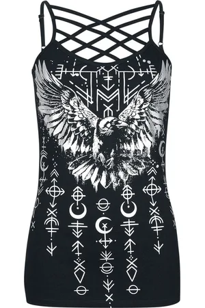 EMP Top de - Raven - M XXL - para Mujer