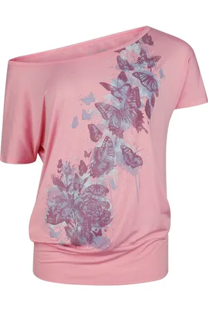 Full Volume Camiseta de - Butterfly - M XXL - para Mujer
