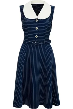 Hell Bunny Vestidos de longitud media Rockabilly de - Costello - XS 4XL - para Mujer