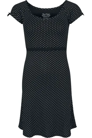 Rock Rebel Vestido Corto de - Vestido Rockabilly de Rock Rebel con lunares - S XXL - para Mujer