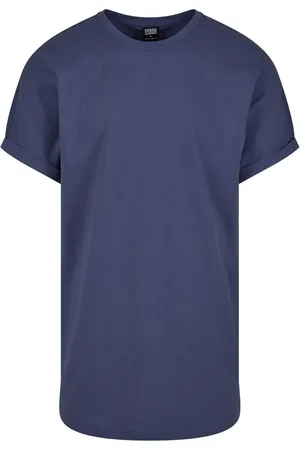 Urban classics Camiseta de - Camiseta larga de manga vuelta - S 5XL - para Hombre