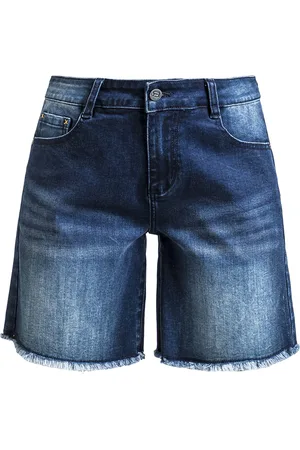 EMP Pantalones cortos de - Distressed detailing - 27 30 - para Mujer