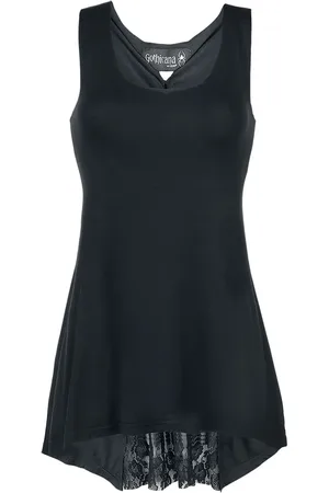 Gothicana Top Gótico de - Dark Romantic - S L - para Mujer