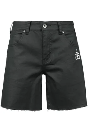 EMP Pantalones cortos Gótico de - Pantalones cortos con pequeño bordado - 27 31 - para Mujer