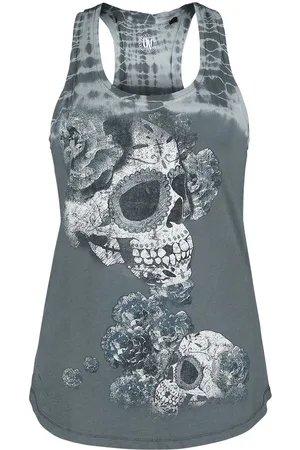 Outer Vision Top tirante ancho de - Los Muertos - S XXL - para Mujer