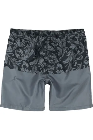 EMP Bañador de - Ornament Print Swim Shorts - S XXL - para Hombre
