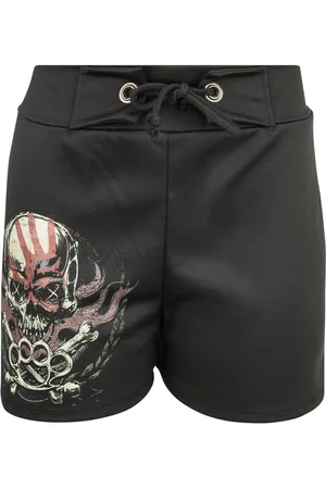 Five Finger Death Punch Pantalones cortos de - 100% Pure - S - para Mujer