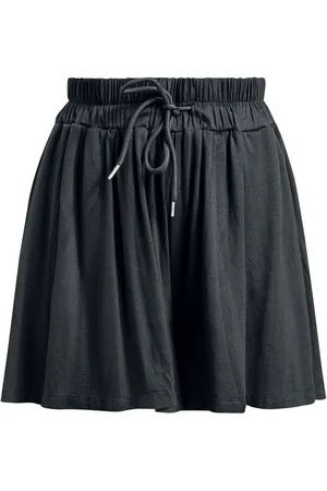 EMP Pantalones cortos de - Shorts de suave tela - S XXL - para Mujer