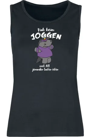 Chubby Unicorn Top tirante ancho Unicornio de - Grummeleinhorn - Joggen - S XXL - para Mujer
